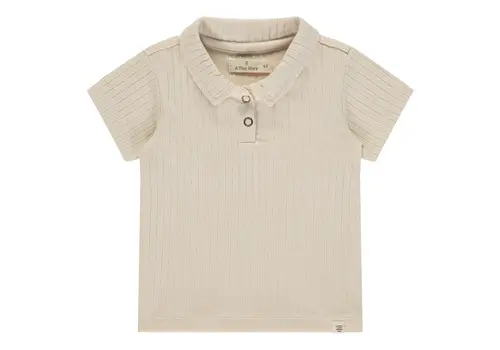 A TINY STORY A Tiny Story baby t shirt shortsleeve pearl