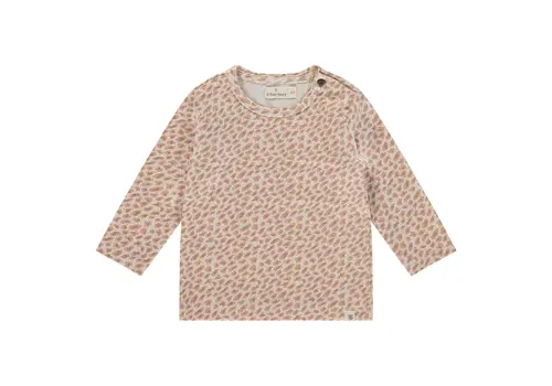 A TINY STORY A Tiny Story baby t shirt longsleeve dusty coral