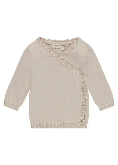 A TINY STORY A Tiny Story baby t shirt long sleeve pearl