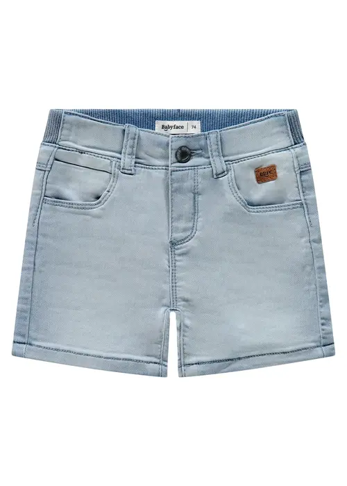 Babyface Babyface baby boys jogg denim shorts light blue denim