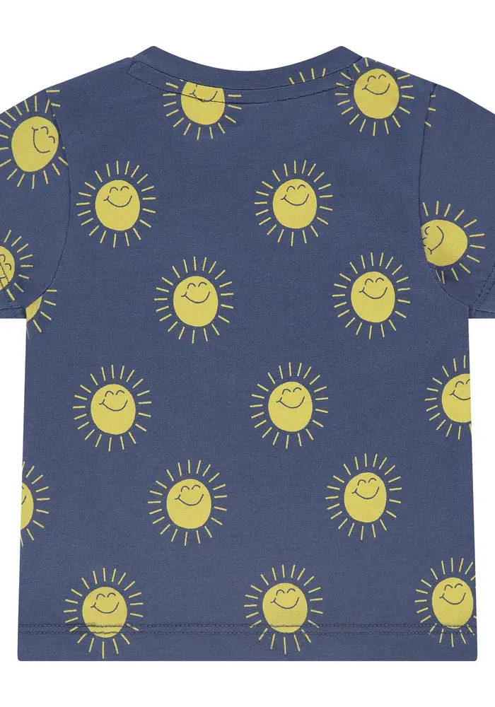 Babyface baby boys t-shirt short sleeve blue