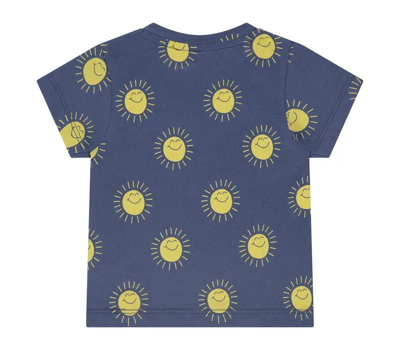 Babyface baby boys t-shirt short sleeve blue
