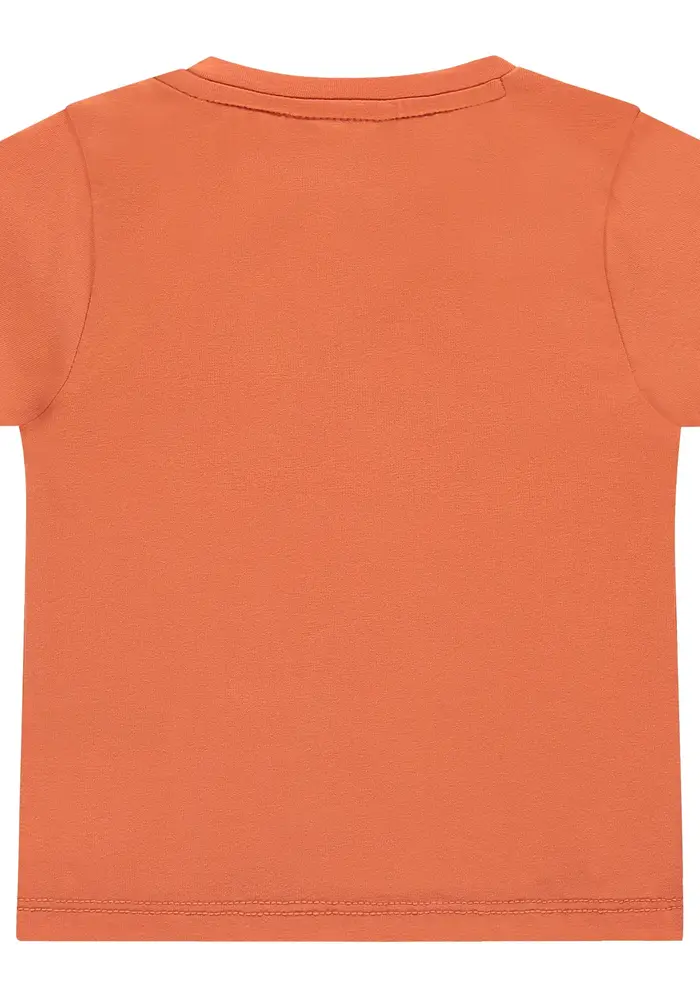 Babyface baby boys t-shirt short sleeve blood orange