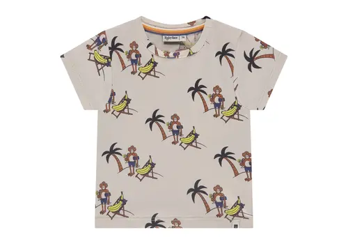 Babyface Babyface baby boys t-shirt short sleeve bone colour