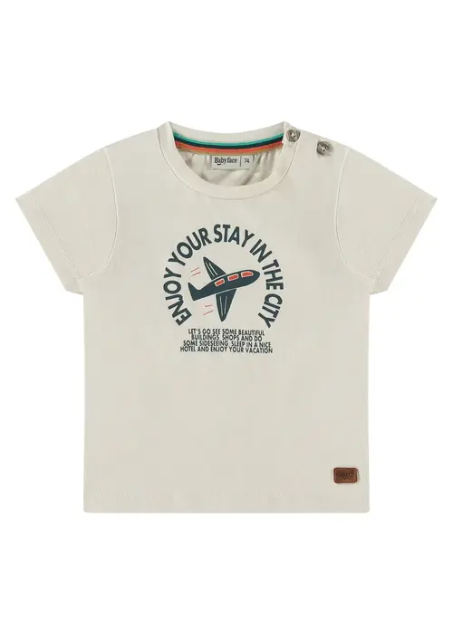 Babyface Babyface baby boys t-shirt short sleeve off white