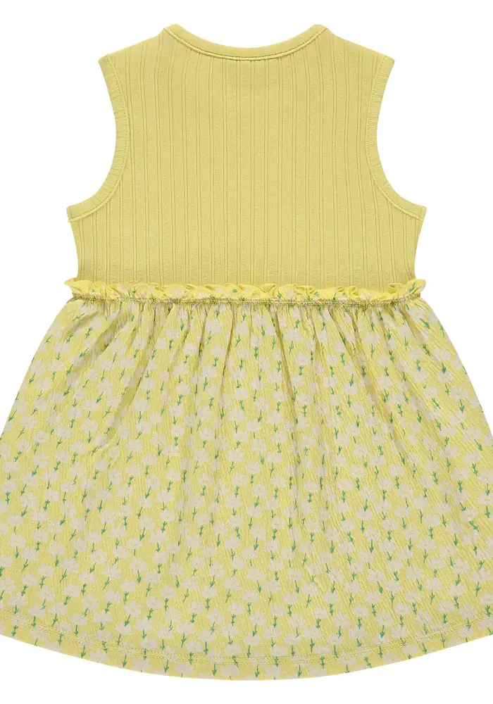 Babyface baby girls dress sleeveless vanilla