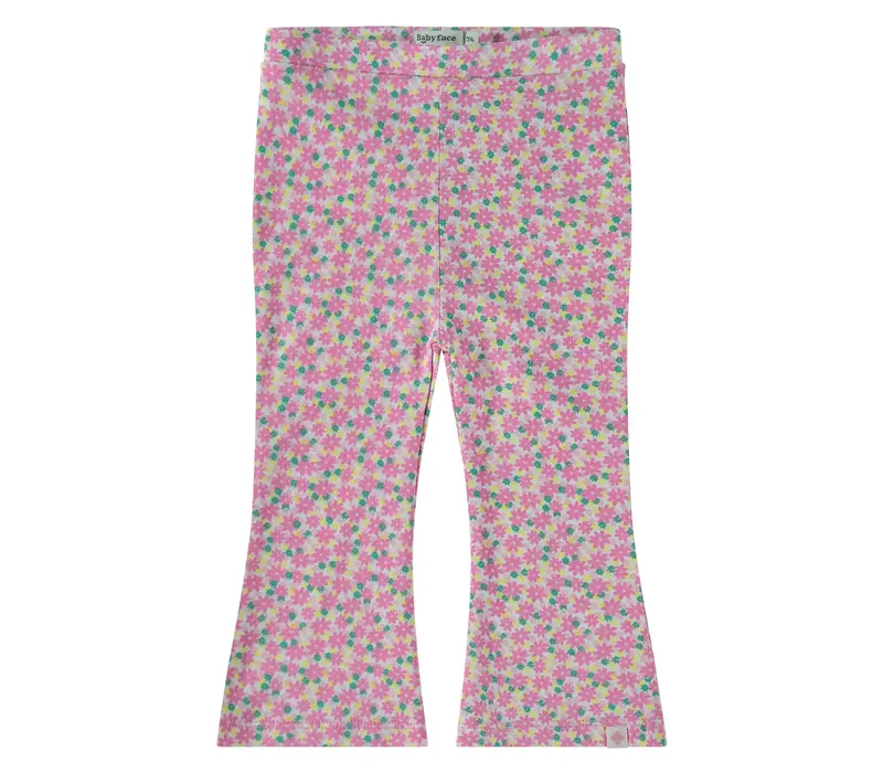 Babyface baby girls flared pants candy