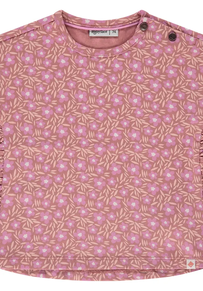 Babyface baby girls t-shirt short sleeve lemonade