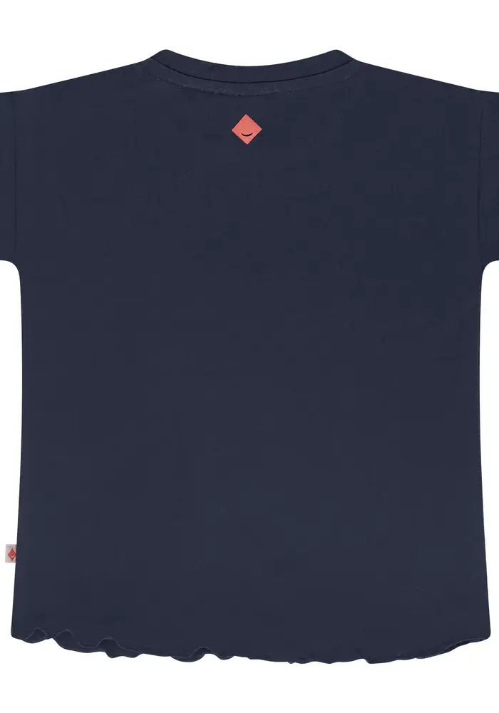 Babyface baby girls t-shirt short sleeve indigo