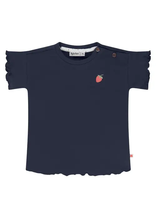 Babyface Babyface baby girls t-shirt short sleeve indigo