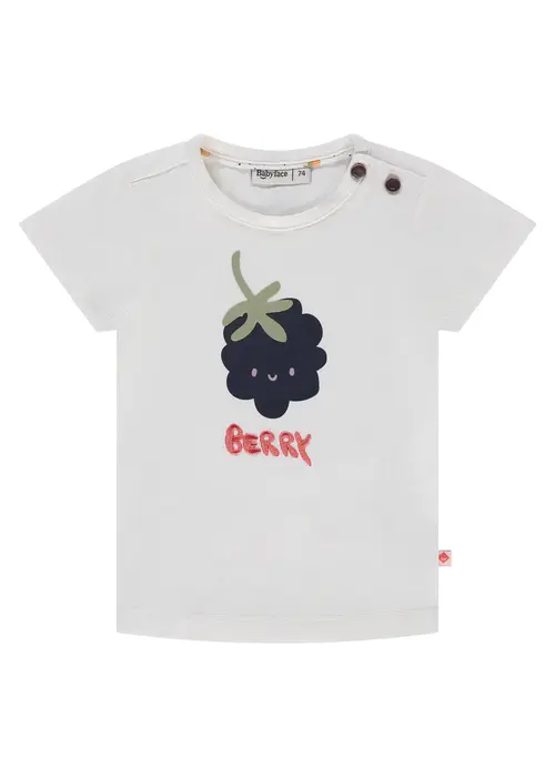Babyface Babyface baby girls t-shirt short sleeve ivory c