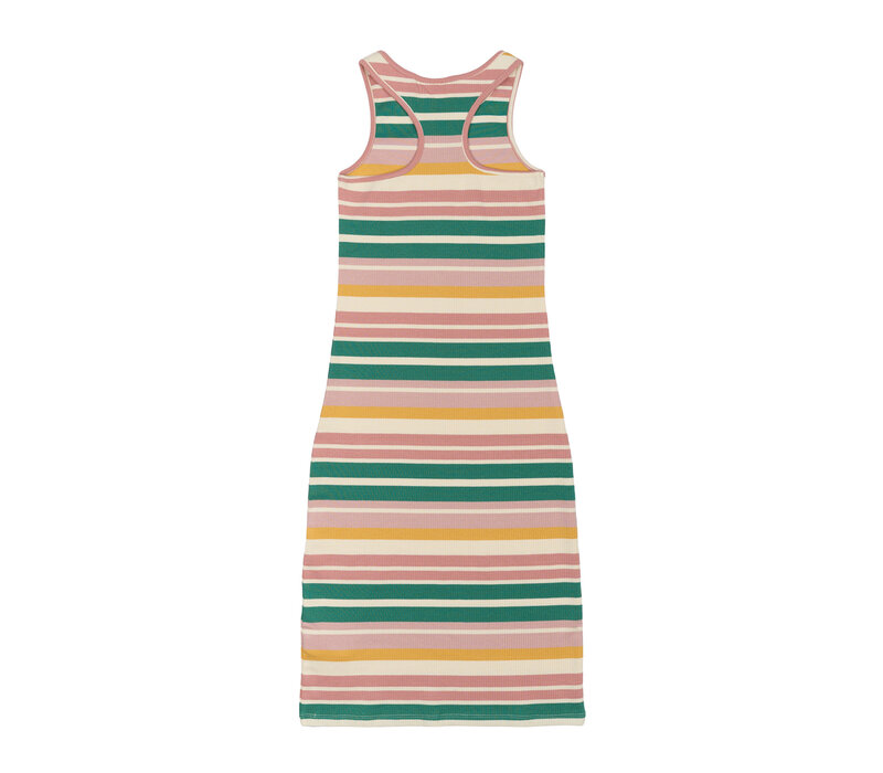 The New TNOhara S_L Rib Dress Multi Striped