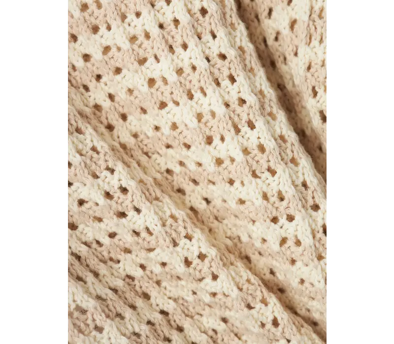 Lil'Atelier NMFBOA LS KNIT LIL Turtledove/GRAY MORN