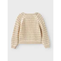 Lil'Atelier NMFBOA LS KNIT LIL Turtledove/GRAY MORN
