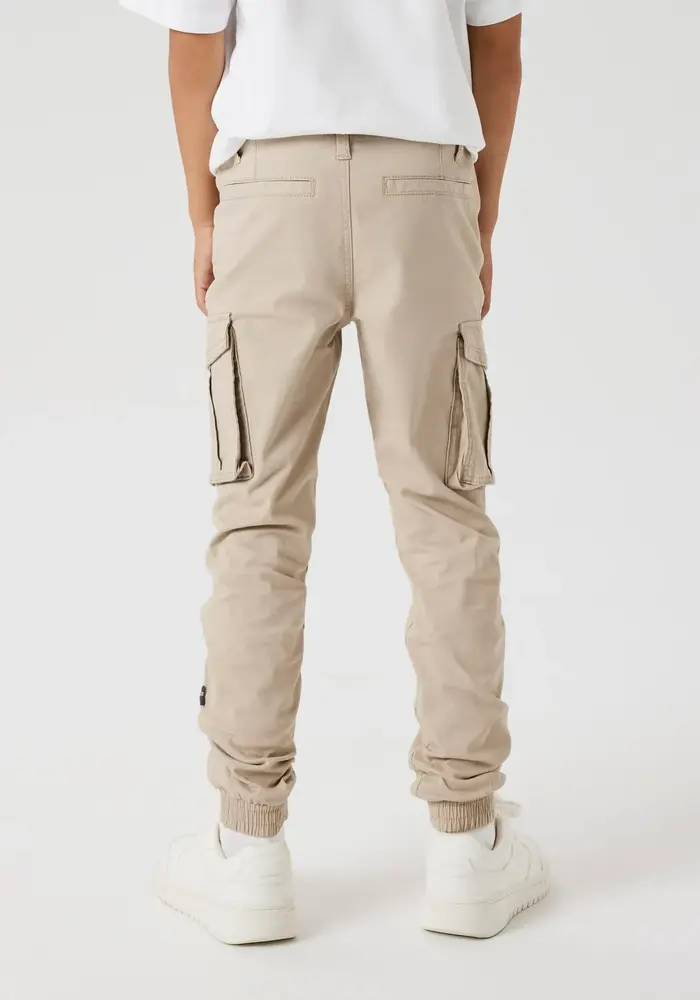 Name it NKMRYAN CARGO R TWI PANT 2222-BA NOOS Oxford Tan