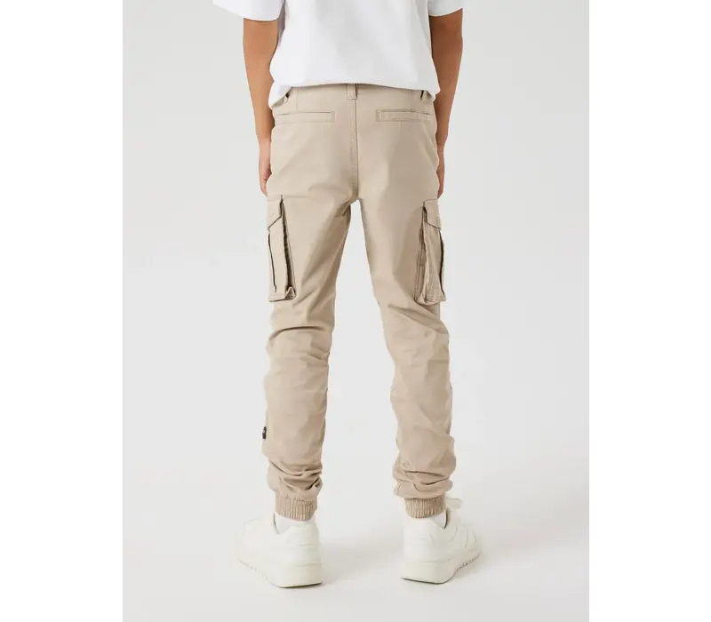 Name it NKMRYAN CARGO R TWI PANT 2222-BA NOOS Oxford Tan
