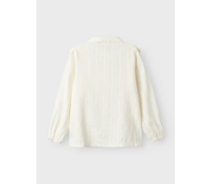 Name It NMFBISHIRT LS SHIRT Cloud Dancer