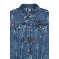 The New TNNatalia Denim Jacket Medium Blue Denim EMB