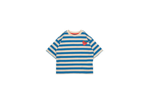 The New The New TNNanny OS S_S Tee White Swan Striped
