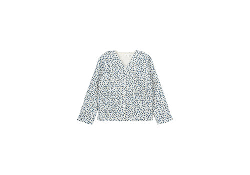 The New The New TNNiki Quilted Jacket White Swan AOP