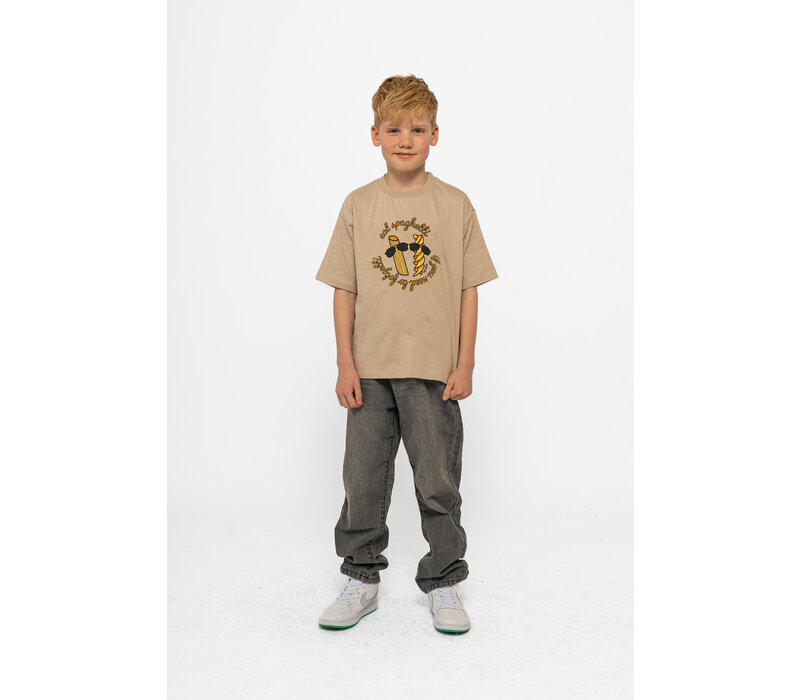 The New TNNocchci OS S_S Tee Feather gray