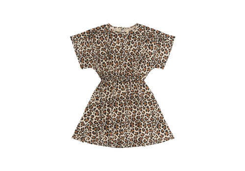 The New The New TNOrella S_S Dress Feather Gray AOP The New The New TNOrella S_S Dress Feather Gray AOP