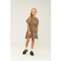 The New TNOrella S_S Dress Feather Gray AOP