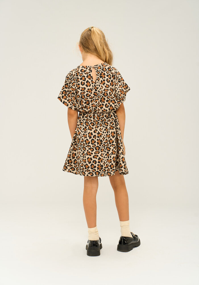 The New TNOrella S_S Dress Feather Gray AOP