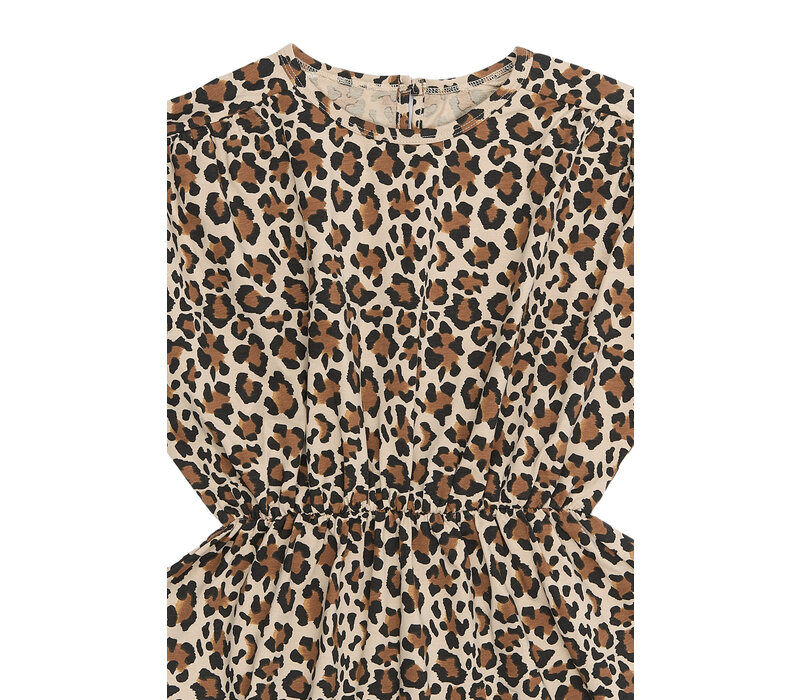 The New TNOrella S_S Dress Feather Gray AOP