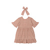 The New The New TNOlinam S_S Dress Adobe Rose AOP