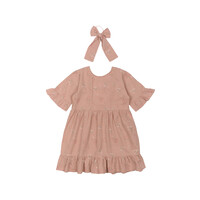 The New TNOlinam S_S Dress Adobe Rose AOP