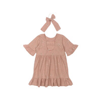 The New TNOlinam S_S Dress Adobe Rose AOP