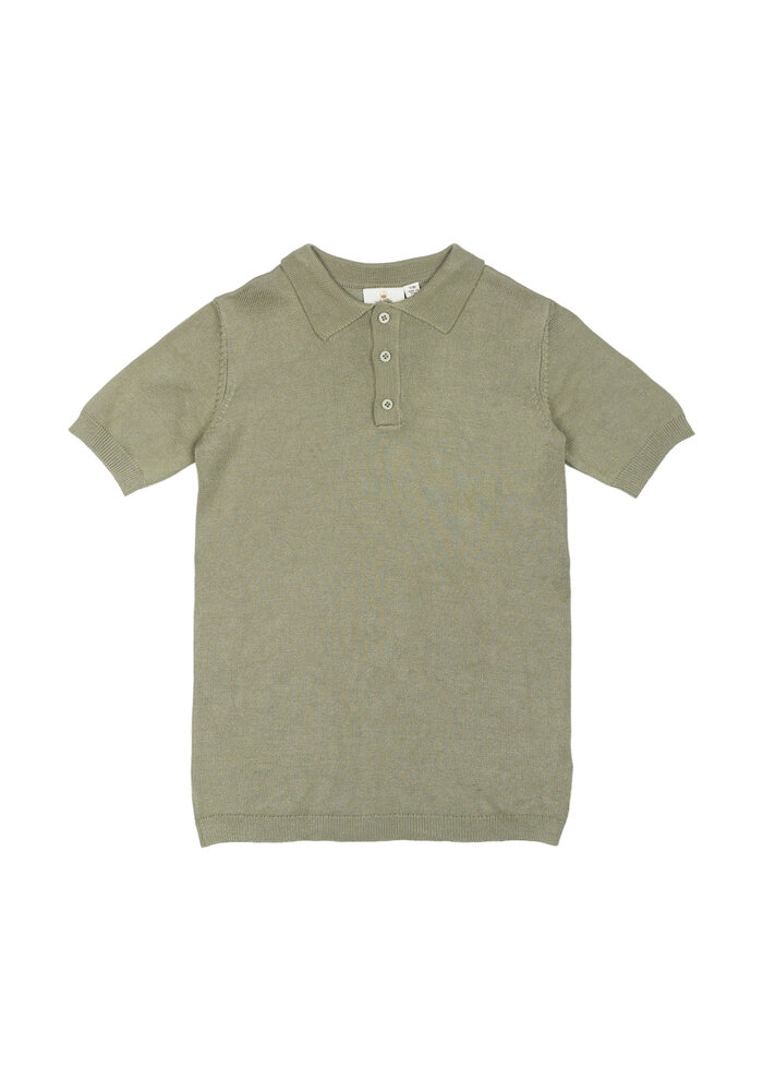 The New TNOrlando S_S Knit Polo Tea