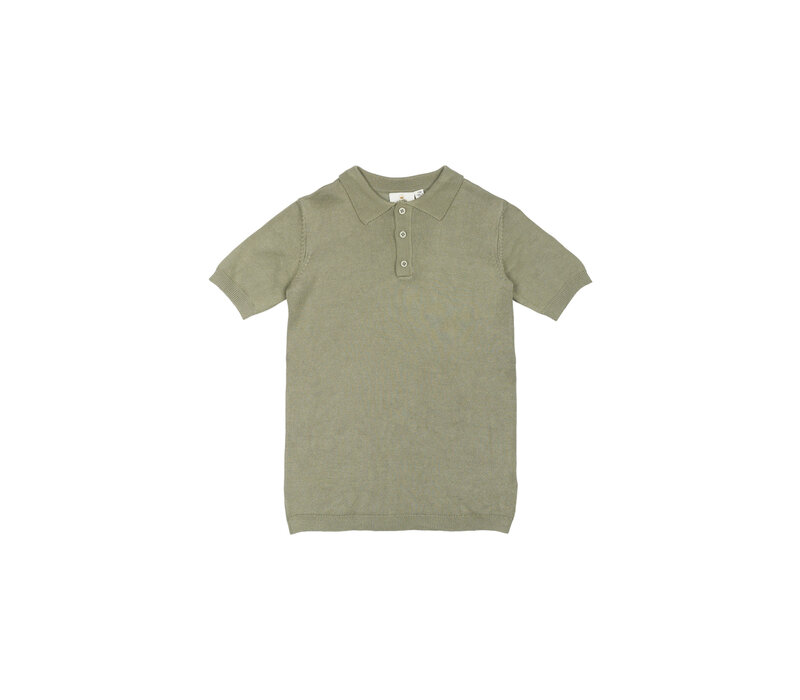 The New TNOrlando S_S Knit Polo Tea