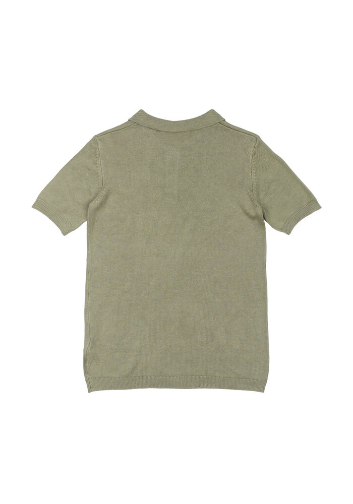 The New TNOrlando S_S Knit Polo Tea