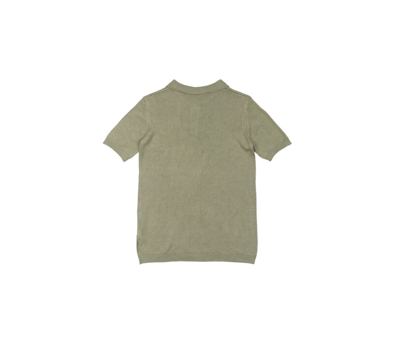 The New TNOrlando S_S Knit Polo Tea