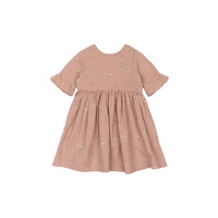 The New TNSTOline S_S Dress Adobe Rose AOP
