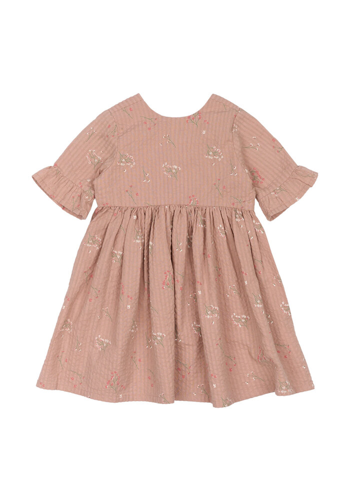 The New TNSTOline S_S Dress Adobe Rose AOP