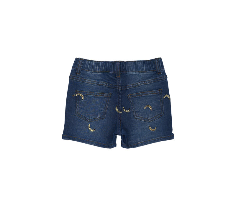 The New TNSTOtis Denim Shorts Medium Blue Denim EMB