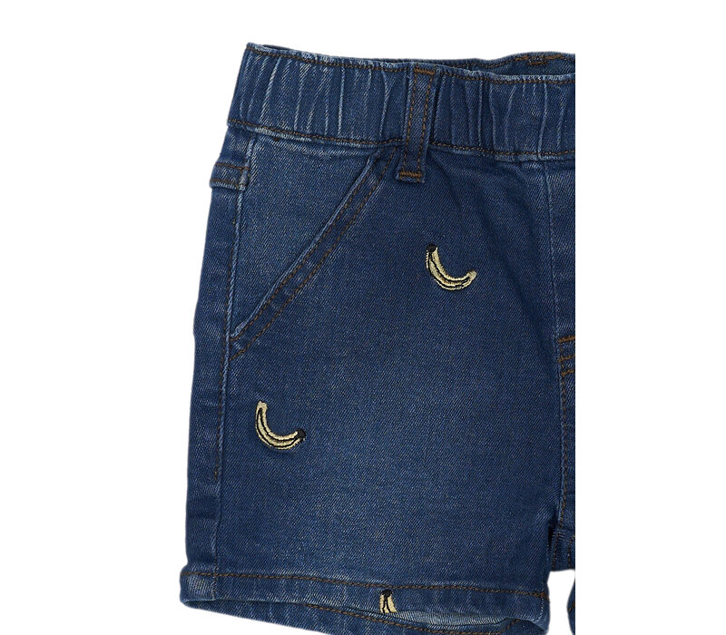 The New TNSTOtis Denim Shorts Medium Blue Denim EMB