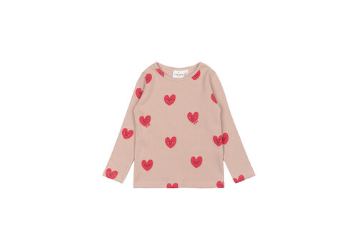 The New The New TNSTNynne L_S Rib Tee Adobe Rose