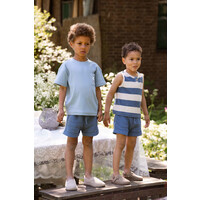 House of Jamie Tanktop Indigo Stripes