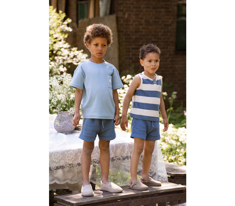 House of Jamie Tanktop Indigo Stripes