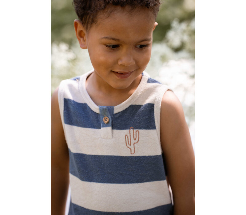 House of Jamie Tanktop Indigo Stripes