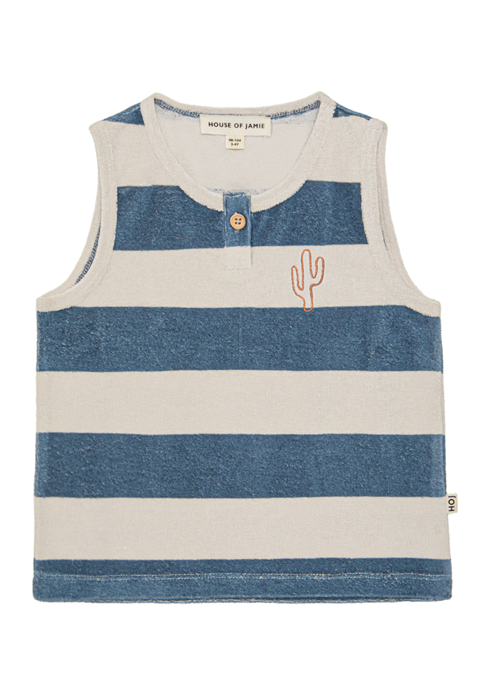 House of Jamie Tanktop Indigo Stripes