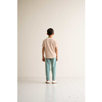 House of Jamie Oversized Pocket Tee Canyon Small Stripes