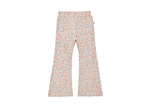 House of Jamie House of Jamie Flared Pants Peach Blush Mini Floral