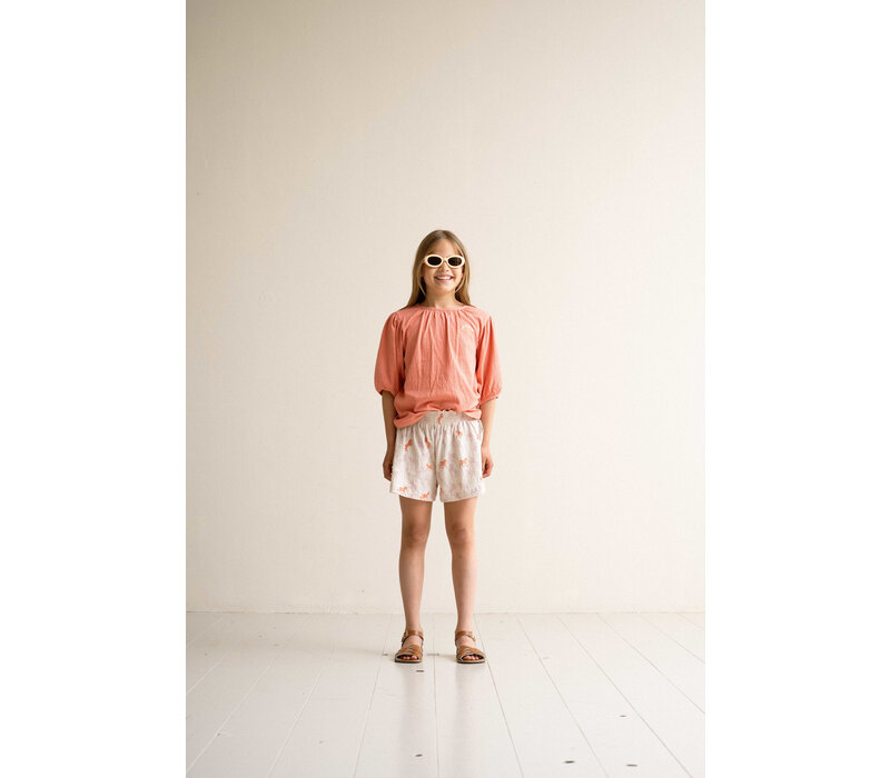 House of Jamie Balloon Tee Peach Blush