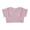 House of Jamie Relaxed Ruffled Tee Rose Lilac