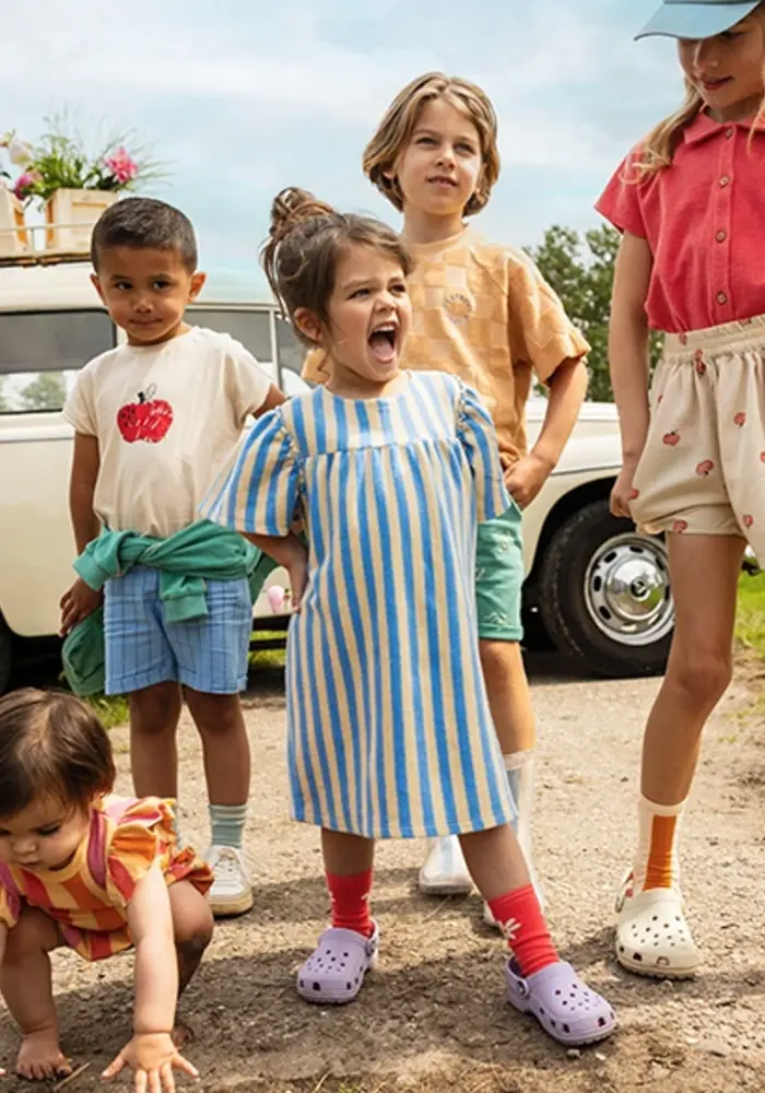 Sproet & Sprout Terry blouse girls  Rose petal